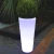 Import home and garden decoration outdoor waterproof round led lighted planter pots from China