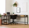 Home Office Study Writing Table with Storage Bookshelf Computer Desk Modern,pc Desk Simple Style, Easy to Assemble Customized