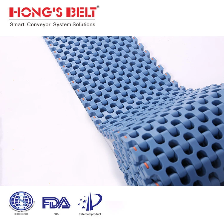 HONGSBELT HS-501A straight running plastic modular conveyor belt