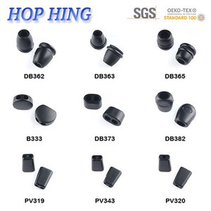 HOP HING wholesale direct plastic cord end / cord end caps / cord end clip / rubber cord end / cord end stopper for string
