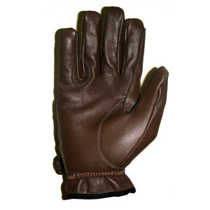 Horse Riding Gloves Soft Sheep Leather Brown