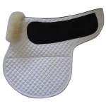 Horse rubber wool numnah saddle pad