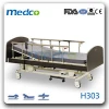 hospital bed head and foot board,Manual Hospital Bed For Patients Emergency , Extra Low General Ward Bed H303