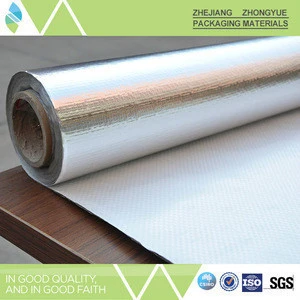 Hot China products wholesale aluminum foil backed fiberglass cloth, aluminum foil coated fabric roll