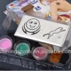 hot design glitter tattoo stencil ad ink kits for body and face art