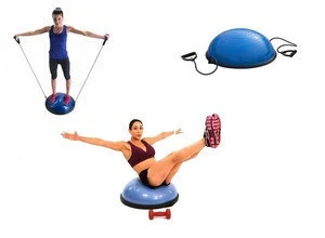 Hot Half ball fitness yoga pilates exercise gym ball balance, lose weight ball