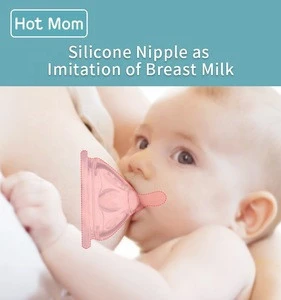 Hot Mom Breastmilk Feeding Baby Bottle Wide-Neck PPSU Bottle Soft Silicone Nipple Collapse Resistant Anti-Colic BPS and BPA FREE