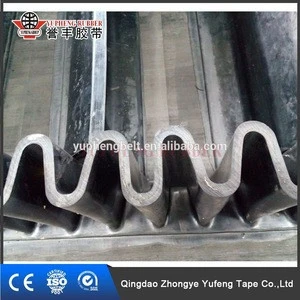 Hot new products fabric ep nylon nn sidewall side wall rubber conveyor belt for construction machinery