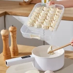 Hot sale Anti-stick bottom design microwaveable plastic box snack container kitchen food storage organizer