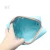 Import hot sale blue travel storage portable leather cosmetic bag with bottle packaging from China