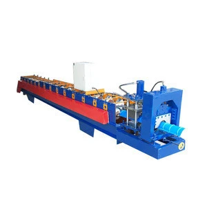 Hot sale building material cold steel roof ridge cap roll forming machine