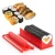 Import Hot Sale DIY Sushi Making Kit Equipment Kitchen Eco-friendly Bamboo Sushi Maker Roll For Beginners With Bazooka from China