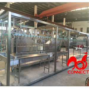 hot Sale Factory Price 500-700Pcs/H Poultry Chicken Compact slaughtering equipments Small scale  processing machine