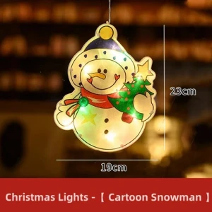 Hot Sale Hanging Window Christmas Lamp Led Lights Christmas Lamp For Outdoor Mall Windows