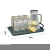 Import Hot sale high quality light luxury cup holder drain rack upside down with creative tray from China