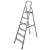 Import Hot sale high quality lightweight aluminum ladder folding-wide-step-ladder from China
