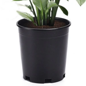 Hot Sale Home Black Gallon Plant Nursery Pots