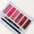 Import hot sale lip gloss Wholesale Cheap Makeup Kit Cosmetics 6 Color Lip Gloss Palette With Brush Lip Gross from China