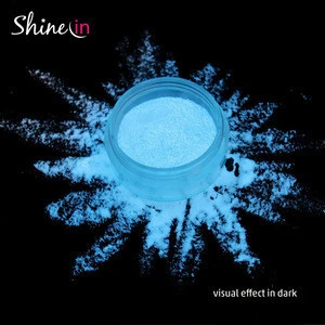 Hot Sale Night Glow Powder Nail Luminous Powder Pigment Glow in Dark Powder for Face Paint