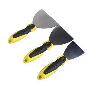 Hot sale professional plastic / stainless steel blade material putty knife scraper high quality