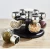 Import Hot Sale Revolving Spice Rack with 6 Clear Glass Spice Jar Set for Herbs from China