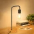 Import Hot sale USB rechargeable glass elbow table lamp industrial style bedroom bedside table lamp night light from China