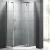 Import Hot sell low pice corner simple  shower cabin from China