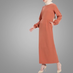 Hot Sell Muslim Women Dress Islamic Clothing Casual Jilbab Robe Islamic Clothing