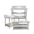 Hot sell stainless steel 4 layer shelf /stainless steel kitchen storage rack for restaurant