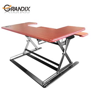 Hot Sell Standing Desk/height Adjustable Small corner lifting Office Desk Converter With Top Quality From China Manufacture