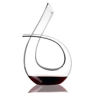 Hot selling 2020 amazon 1300ml 6 shaped handmade leadfree crystal glass wine decanter with FDA LFGB