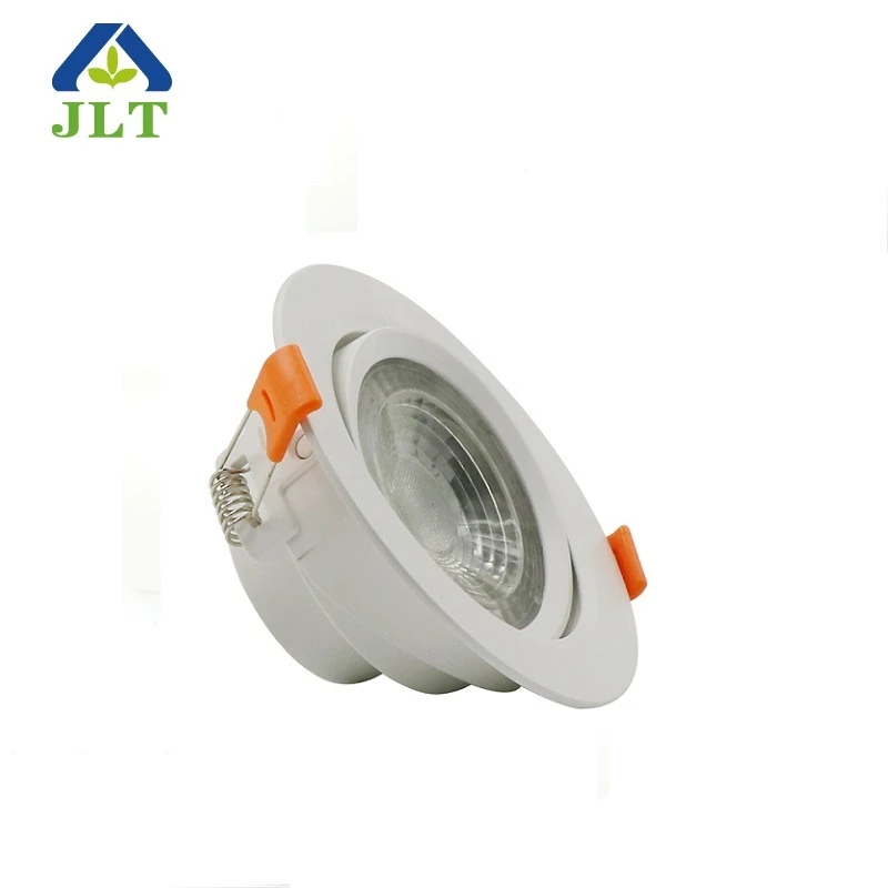 Hot selling ip44 dimmable adjustable led recessed spot downlight parts