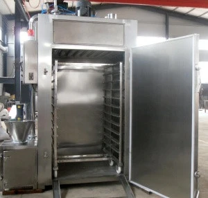 hot selling stainless steel smoked meat machine/Chicken Sausage Meat Smoker Oven House