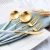 Import hotel and restaurant use gold plated flatware wholesale from China