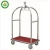 Import Hotel golden four wheel crown head hotel luggage trolley cart from China