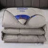 Hotel Quality Down Alternative Quilted Comforter Solid Pattern Reversible Duvet Insert Stand-Alone Comforter Quilt
