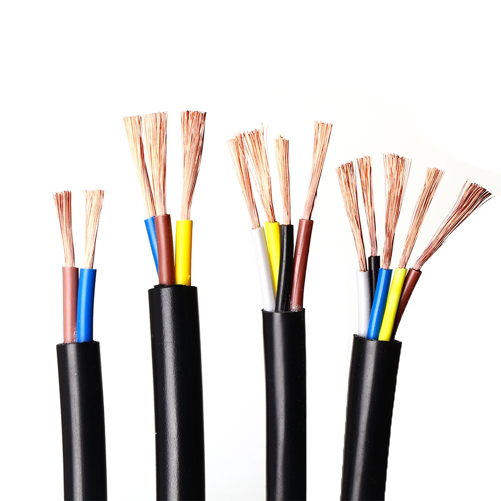 House Wire 2*0.75MM 1MM 1.5MM 2.5MM 4MM 6MM Flexible Power Cable RVVP RVV Cable H03VV-F