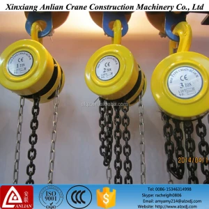 Hsz 5 Ton Chain Pulley Block Hoist/Pull Lift Chain Hoist/Vital Chain Hoist