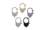 Huge!! CZ Micro Pave Lobster Clasp for DIY Fashion Jewelry Necklace