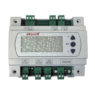 HVAC system air conditioning DIN rail mounted DDC controller