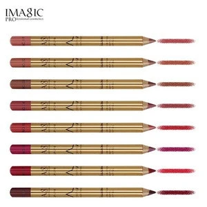 Imagic 9 Styles Lipliner Pencil Gold Tube Lip Liner Contour Pen Lip Makeup LP210