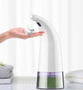 In Stock 250ml Foam Automatic Foaming Liquid Soap Dispenser Induction Sterilization Touchless Soap Dispenser