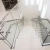Import indoor metal stair glass stainless steel balcony railing design with handrail from China