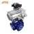 Import Industrial 2 Way Motorized Full Port PFA Lined Ball Valve from China