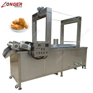 Industrial Automatic Gas Type Plantain Chips Deep Frying Machine Continuous Food Banana Chips Fryer
