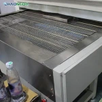 industrial hot air heat treatment furnace tunnel furnace conveyor furnace