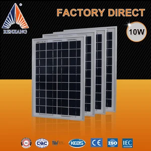 industrial use high efficiency china factory A grade wholesale 18v 10w 36 cells solar panel, poly solar cell panels for home