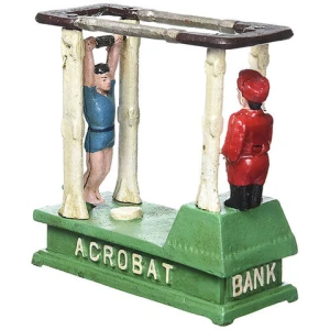 innovative productsVintage Acrobat Mechanical Coin Bank/piggy bank