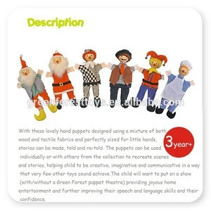 Innovative Toys For Children Hand Puppet for Puppet Theatre