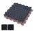 Import Interlocking rubber Floor  Tiled Sounds Insulation 50cm*50cm Rubber Mats from China